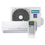 Hisense 9000 BTU Wall Split Inverter Air Conditioner – Wi-Fi Enabled, Cooling & Heating, R410A Refrigerant, Ultra-Quiet, Smart Control