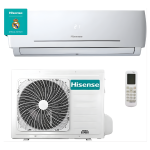 Hisense 9000 BTU Wall Split Inverter Air Conditioner – Wi-Fi Enabled, Cooling & Heating, R410A Refrigerant, Ultra-Quiet, Smart Control