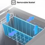 Hisense FC-26DT4ST 260L Chest Freezer – Fast Freeze, Adjustable Thermostat, Inner Glass Door, LED Light, Eco-Friendly R600a Refrigerant, Low Noise Design