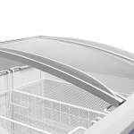 Hisense FC-270DD Ice Cream Display Freezer – 270L | Low-E Glass Lid, Adjustable Thermostat, R600a Refrigerant, Lock & Key, Energy-Saving Design