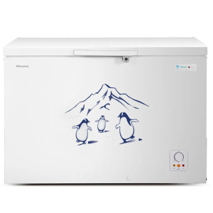 Hisense FC403D4BW 310L Chest Freezer – Fast Freeze, Mechanical Thermostat, Manual Defrost, LED Lighting, Eco-Friendly R600a Refrigerant, Low Noise Design