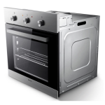 Hisense HBO60203 60cm Built-in Electric Oven – 61L Capacity, Fan Assist, 6 Cooking Functions, Stainless Steel, A Energy Rating