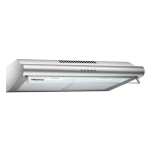 Hisense HHO60TASS 60cm Stainless Steel Hood – 330m³/h Extraction Rate, 3-Speed Push Button Control, LED Lighting, Washable Aluminum Filters, Low Noise Design