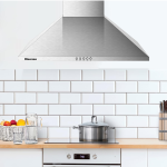 Hisense HHO60TASS 60cm Stainless Steel Hood – 330m³/h Extraction Rate, 3-Speed Push Button Control, LED Lighting, Washable Aluminum Filters, Low Noise Design