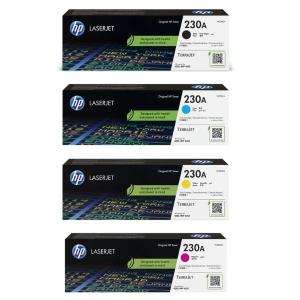 HP 230A Original LaserJet Toner Cartridge CMYK Multipack (W2300A/W2301A/W2302A/W2303A)