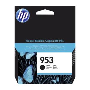 HP 953 Black Original Ink Cartridge (L0S58AE) - 20ml Pigment Ink, Up to 900 Pages, HP Thermal Inkjet
