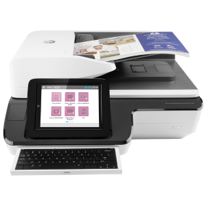 HP ScanJet Enterprise Flow N9120 fn2 – A3 Duplex Scanner, 120 ppm, 500GB Encrypted HDD, 8" Touchscreen, OCR, USB & Network