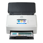 HP ScanJet Enterprise Flow N7000 snw1 Scanner / 75ppm 150ipm Duplex / 80-Sheet ADF / Wi‑Fi Ethernet USB / 600dpi Resolution / 4.3" Touchscreen (6FW10A)