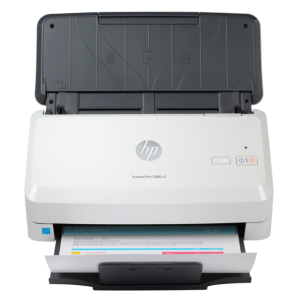 HP ScanJet Pro 2000 s2 – 24-bit Color, 600 dpi, 35 ppm Duplex, 50-Sheet ADF, USB 2.0, 3500 Pages Daily Duty
