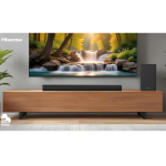Hisense HS1800 2.1ch Soundbar – 140W, Wireless Subwoofer, HDMI ARC, Bluetooth, USB Playback