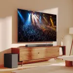 Hisense HS3100 3.1Ch Sound Bar – 480W, Wireless 6.5" Subwoofer, Dolby Digital Plus, DTS Virtual:X, Bluetooth 5.3, HDMI ARC