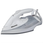 Hisense HS28SIWES1 Steam Iron – 2800W, XL Ceramic Soleplate, 300ml Tank, Anti-Drip, Steam Boost 250g/min