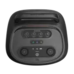 JBL PartyBox 520 Portable Bluetooth Speaker – 400W RMS, Dual 7.5" Woofers, AI Sound Boost, Dynamic Light Show, IPX4 Splashproof, 15H Battery, Mic & Guitar Inputs – Black