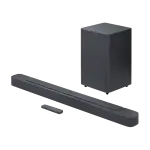 JBL Bar 2.1 Deep Bass MK2 Soundbar – 300W RMS, Wireless 6.5" Subwoofer, Dolby Digital, HDMI ARC, Bluetooth 4.2, Optical Input – Black