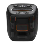 JBL PartyBox Encore Essential 2 Portable Bluetooth Speaker – 100W RMS, Dual Wireless Mics, Dynamic Light Show, IPX4 Splashproof, 15H Battery – Black