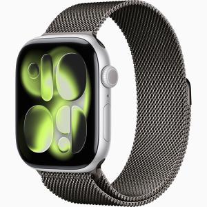 Apple Watch Series 11 (46mm) Space Gray Aluminum Case – Always-On Retina LTPO OLED Display, Apple S10 Chip, 64GB Storage, GPS, 50m Water Resistance, Fast Charging