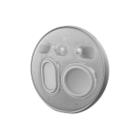 Harman Kardon Onyx Studio 9 Portable Bluetooth Speaker – 50W RMS, 120mm Woofer + 3 Tweeters, Constant Sound Field, Auracast Multi-Speaker, 8H Battery, USB-C Charging – Black/Gray