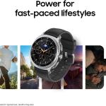Samsung Galaxy Watch 8 Classic 46mm Black – Rotating Bezel, Super AMOLED 3000 nits, Exynos W1000, 64GB Storage, Wear OS 6