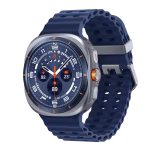 Samsung Galaxy Watch 8 Ultra 47mm LTE Titanium Blue – Grade 4 Titanium, 1.5" Super AMOLED 3000 nits, Exynos W1000, 64GB Storage, 590mAh Battery