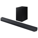 Samsung HW-Q600C Soundbar – 3.1.2 Channel, Dolby Atmos & DTS:X, Q-Symphony, Adaptive Sound, Wireless Subwoofer, HDMI eARC, Bluetooth 5.0, Game Mode Pro