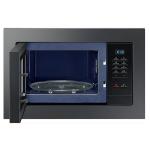 Samsung MS23A7013AB Built-In Microwave – 23L Capacity, 800W Power, Ceramic Enamel Interior, Quick Defrost, Home Dessert Mode, Triple Distribution System, Black