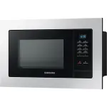 Samsung MS23A7013AT Built-In Microwave – 23L Capacity, 800W Power, Ceramic Enamel Interior, Quick Defrost, Home Dessert Function, Stainless Steel