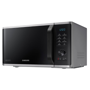 Samsung MS23K3515AS Solo Microwave – 23L Capacity, 800W Power, Quick Defrost, Ceramic Enamel Interior, ECO Mode, Silver