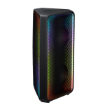 Samsung MX-ST40B Sound Tower – 160W Bi-Directional Audio, Built-In 12h Battery, IPX5 Water Resistance, Bluetooth Multi-Connection, Party Lights+
