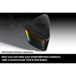Samsung MX-ST40B Sound Tower – 160W Bi-Directional Audio, Built-In 12h Battery, IPX5 Water Resistance, Bluetooth Multi-Connection, Party Lights+