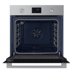 Samsung NV68A1170BS Built-In Oven – 68L Capacity, True Convection, Pyrolytic Self-Cleaning, Energy Class A, Triple Glass Door, Stainless Steel Finish