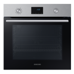 Samsung NV68A1170BS Built-In Oven – 68L Capacity, True Convection, Pyrolytic Self-Cleaning, Energy Class A, Triple Glass Door, Stainless Steel Finish