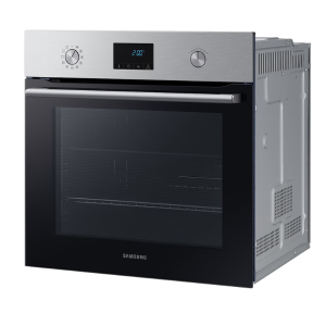 Samsung NV68A1170BS Built-In Oven – 68L Capacity, True Convection, Pyrolytic Self-Cleaning, Energy Class A, Triple Glass Door, Stainless Steel Finish