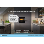 Samsung NV7B41207AB Built-In Smart Oven – 76L Capacity, A+ Energy Rating, Catalytic Cleaning, SmartThings Connectivity, True Convection, Black Steel Finish