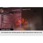 Samsung NV7B41207AB Built-In Smart Oven – 76L Capacity, A+ Energy Rating, Catalytic Cleaning, SmartThings Connectivity, True Convection, Black Steel Finish