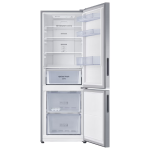 Samsung RB33N4020S8 330L Bottom Mount Freezer Refrigerator – Frost-Free, Digital Inverter Compressor, Power Cool, LED Lighting, Tempered Glass Shelves, Inox Finish