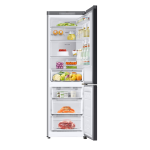 Samsung RB33T307029 339L BESPOKE Bottom Mount Freezer Refrigerator – All-Around Cooling, Digital Inverter Compressor, Power Cool & Freeze, No Frost, Glam White/Navy Glass Finish