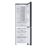 Samsung RB33T307029 339L BESPOKE Bottom Mount Freezer Refrigerator – All-Around Cooling, Digital Inverter Compressor, Power Cool & Freeze, No Frost, Glam White/Navy Glass Finish