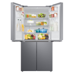 Samsung RF48A4000M9 511L French Door Refrigerator – Twin Cooling Plus™, Digital Inverter Compressor, Power Cool & Freeze, No Frost, Movable Ice Maker, Gentle Matt Silver Finish
