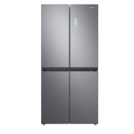 Samsung RF48A4000M9 511L French Door Refrigerator – Twin Cooling Plus™, Digital Inverter Compressor, Power Cool & Freeze, No Frost, Movable Ice Maker, Gentle Matt Silver Finish