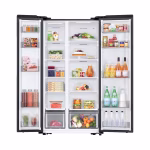 Samsung RS57DG4000B4 583L Side-by-Side Refrigerator – SpaceMax™, AI Energy Mode, SmartThings Connectivity, Digital Inverter Compressor, No Frost Cooling, Matte Black Finish