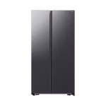 Samsung RS57DG4000B4 583L Side-by-Side Refrigerator – SpaceMax™, AI Energy Mode, SmartThings Connectivity, Digital Inverter Compressor, No Frost Cooling, Matte Black Finish