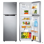Samsung RT26HAR2DSA 260L Double Door Refrigerator – Frost-Free, Digital Inverter Compressor, Built-in Stabilizer, Coolpack Technology, Tempered Glass Shelves, Inox Finish