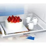 Samsung RT28K3032S8 280L Double Door Refrigerator – Frost-Free, Digital Inverter Compressor, Cool Pack, All-Around Cooling, Tempered Glass Shelves, Inox Finish