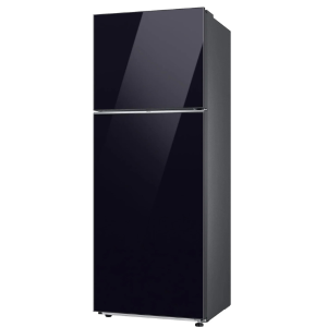 Samsung RT47CB663122UT 465L Bespoke Double Door Refrigerator – Optimal Fresh+, SpaceMax™, Cool Pack, Digital Inverter Compressor, Wi-Fi Smart Control, Clean Black Glass Finish