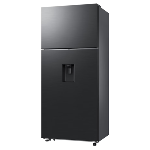 Samsung RT53DG7B60B1UT 528L Double Door Refrigerator – Twin Cooling Plus™, Non-Plumbing Water Dispenser, Digital Inverter Compressor, Wi-Fi Smart Control, Convertible 5-in-1, Black STS Finish