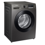 Samsung WW80T4020CX Front Load Washing Machine – 8Kg Capacity, Hygiene Steam Wash, EcoBubble™ Technology, Digital Inverter Motor, 1200 RPM Spin Speed, Inox Finish