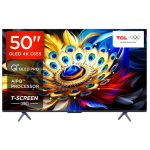 TCL 50C655 50" 4K QLED Google TV – HDR10+, Dolby Vision & Atmos, AiPQ PRO Processor, HDMI 2.1, Game Master 2.0