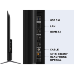 TCL 55C645 55" 4K QLED Google TV – HDR10+, Dolby Vision & Atmos, AiPQ Engine, HDMI 2.1, Game Master 2.0