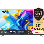 TCL 65C645 65" 4K QLED Google TV – HDR10+, Dolby Vision & Atmos, AiPQ Engine, HDMI 2.1, Game Master 2.0