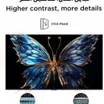 TCL 75V6C 75" 4K UHD Google TV – HDR10+, Dolby Atmos, AiPQ Processor, HDMI 2.1, Game Master